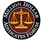 Certified Member of Million dollar Advocates Forum logo